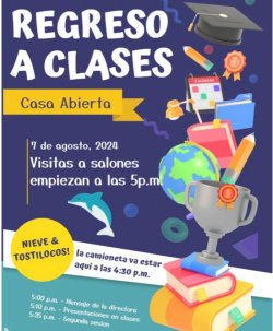 flyer, spanish